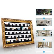 European earrings display rack Jewelry rack drag plate vertical card stud rack Jewelry props display pylons small ornaments