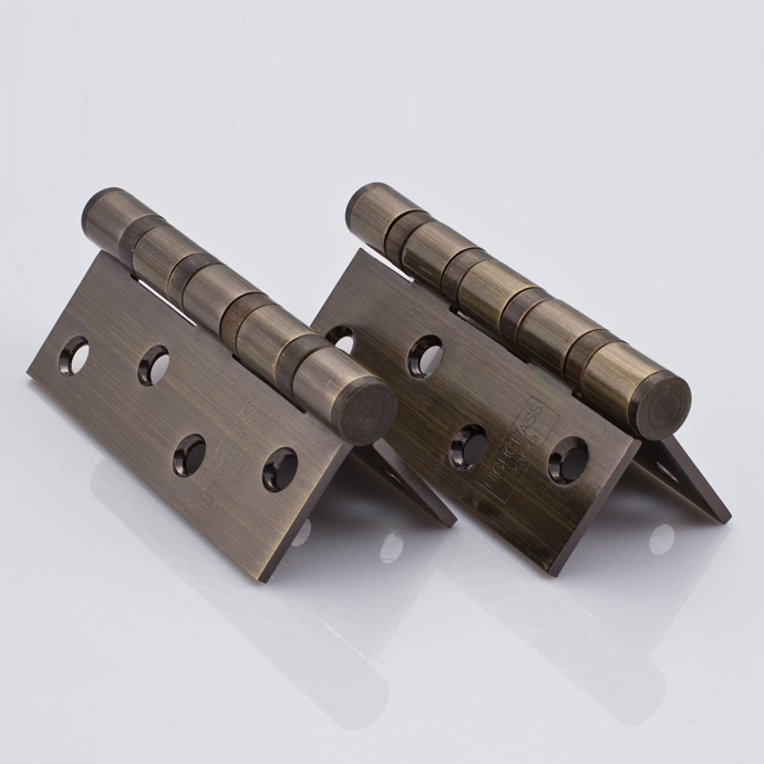 Boutique bearing mute stainless steel door hinge 4 inch green bronze 304 hinge a pair of 2