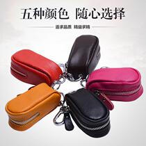 Car Key Bag Mens Multifunction Genuine Leather Large Capacity Home Lock Spoon Bag Car Key Bag Key Cover Fashion Women