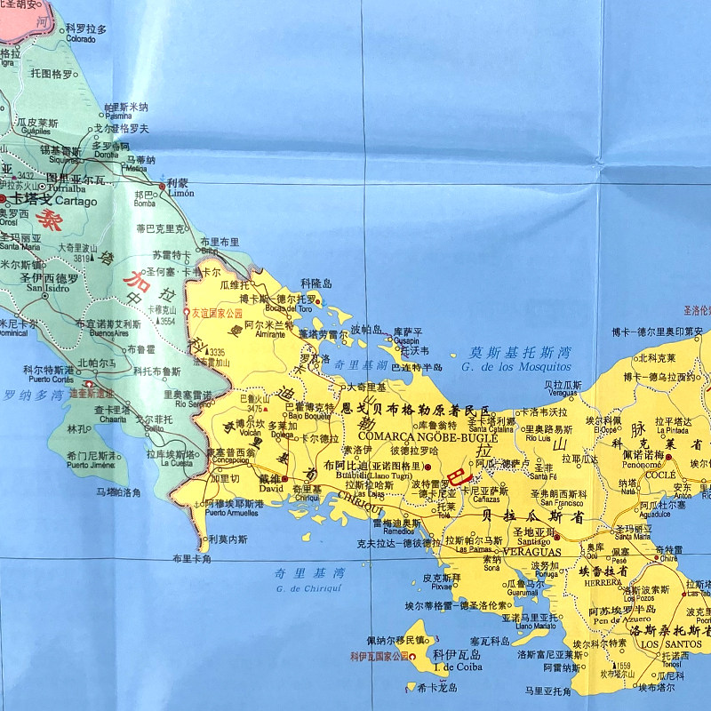 2025年南美自驾游必看！危地马拉伯利兹地图折叠防水贴图全解析-旅游-淘宝好物网