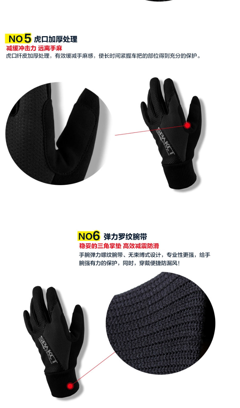 Gants pour vélo homme SPAKCT - Ref 2244728 Image 25