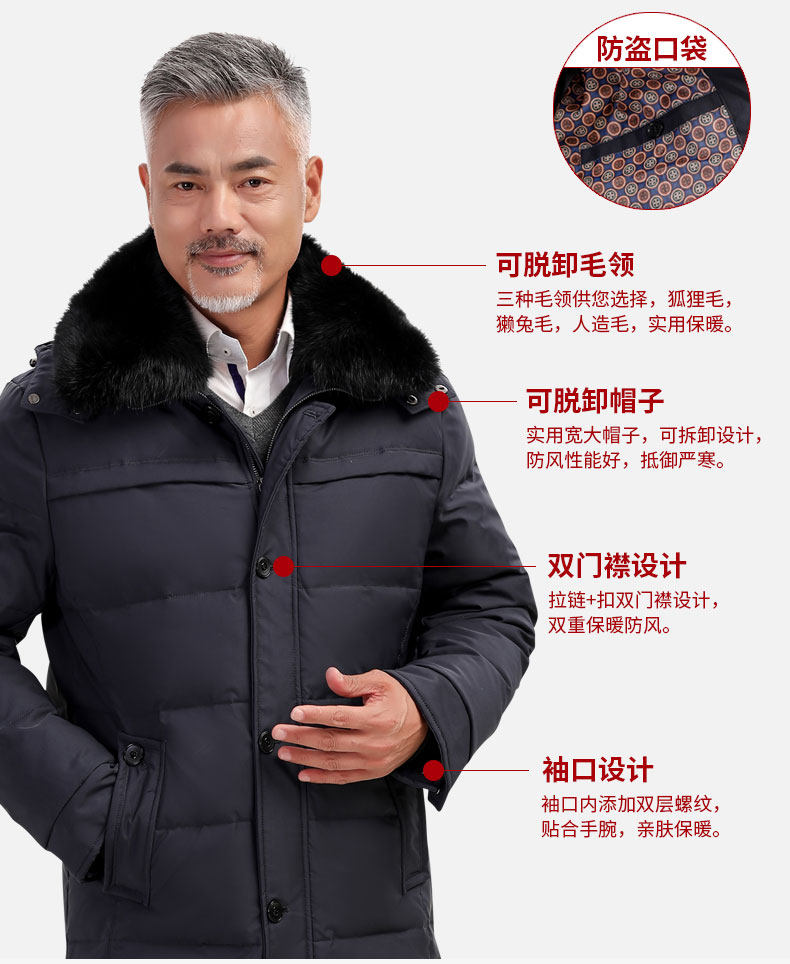 Blouson hiver pour homme - Ref 3115060 Image 10