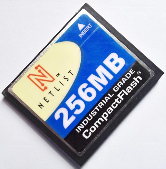 NETLIST 256MB Industrial Wide Temperature CF memory card