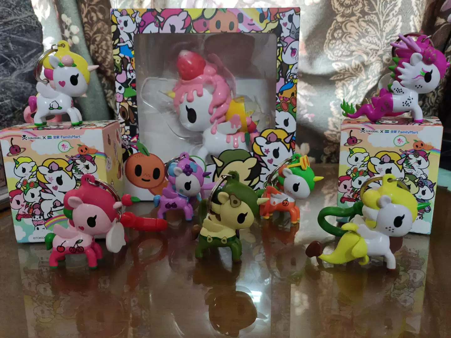 Семейный магазин удобств слепой слепой TOKIDOKI Tao Qiduqi Единорог слепой слепой слепой кукольный брелок-бусина для качелей