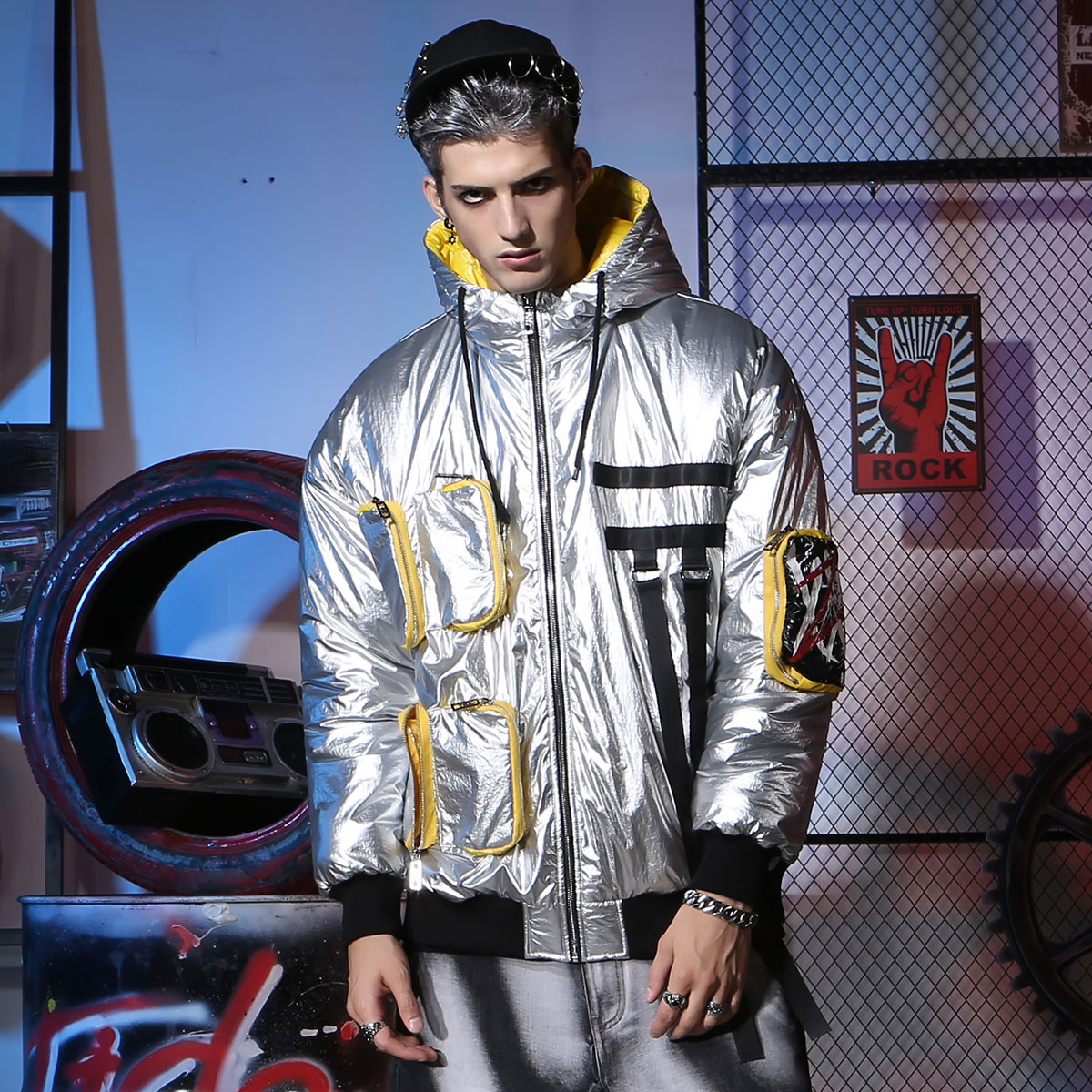 Blouson hiver pour homme GENANX    - Ref 3112168 Image 4