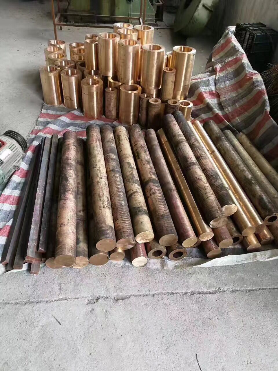 663 10-1 hollow tin bronze tube tin bronze rod tin bronze sleeve tin bronze plate wear-resistant copper sleeve