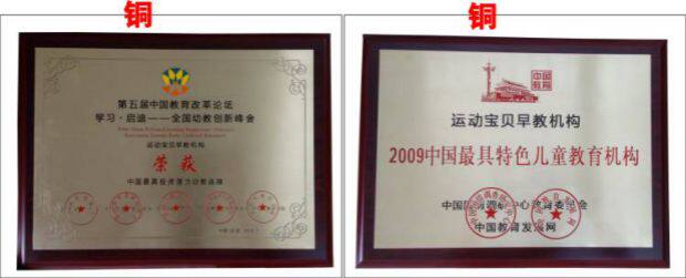 授权书金钻合作伙伴铜牌定做工作手机店授权牌