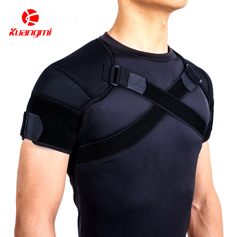 Adjustable Sports Shoulder Brace, Breathable Shoulder Protector for Basketball, Volleyball, Badminton, Shoulder Brace for Men and Women, Sports Protective Gear Adjustable Sports Shoulder Brace, Breathable Shoulder Protector for Basketball, Volleyball, Badminton, Shoulder Brace for Men and Women, Sports Protective Gear