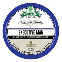 帝诗剃须皂 stirling soap executive man 执行官 男士剃须泡沫皂