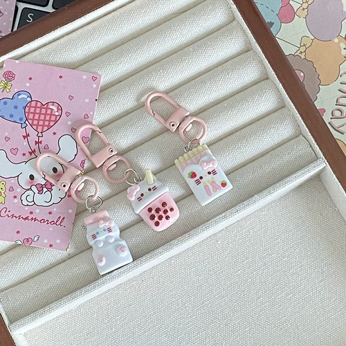 Милый акриловый брелок, реалистичная игра с едой, подвеска, аксессуар