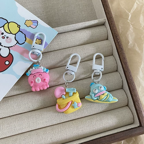 Мультяшная подвеска, милое украшение на сумку, брелок, аксессуар