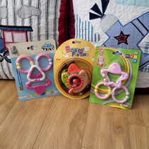 Export foreign trade good quality baby color animal hanging ring can hang baby lathe tasteless can bite
