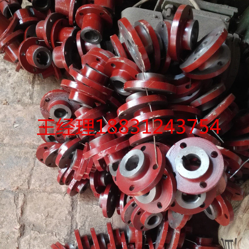 Direct-direct coupling backrest wheel pair wheel non-vane to process and set do outer diameter 80 wearing screw cast iron