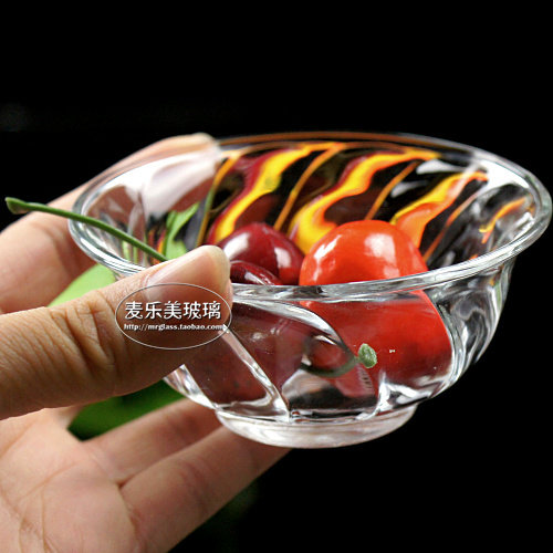 Beauty salon glass essential oil crystal transparent mini can Chinese foreign trade small Bowl counter Factory Direct