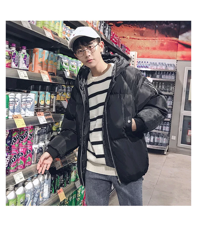 Mùa đông học sinh s mã bông bọ cạp nam ulzzang bánh mì dịch vụ những người yêu thích áo khoác Phiên bản Hàn Quốc của xu hướng áo tay áo cotton