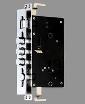 Old Buyang anti-theft door anti-prying edge round head anti-prying with edge lock body large cylindrical fingerprint lock Zhongheng 829