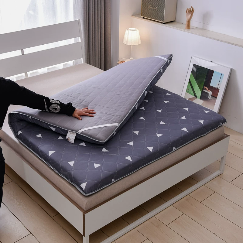 Nệm bọc nệm bốn mùa dày dặn và ấm áp 1.5m Đệm futon ký túc xá sinh viên giường đơn 1,2m sàn ngủ - Nệm