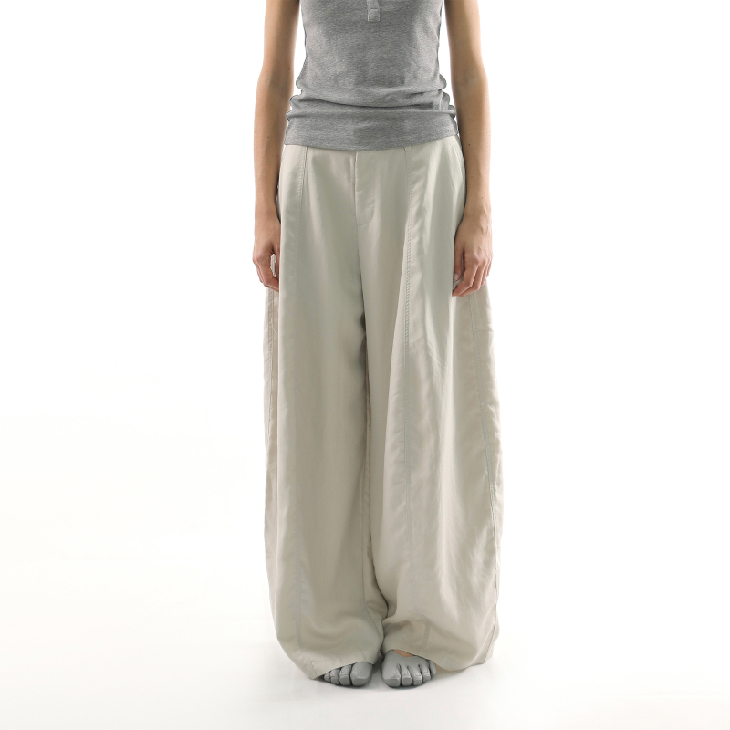 Jinniz Lyocell Wide-Leg Pants for Women, Summer High-Waisted Drapey Casual Pants, Loose Slimming Ice-Feel Silhouette Long Pants Jinniz Lyocell Wide-Leg Pants for Women, Summer High-Waisted Drapey Casual Pants, Loose Slimming Ice-Feel Silhouette Long Pants