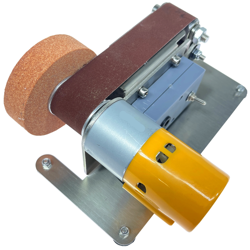 Small household abrasive belt grinding knife electric battery grinding soft shaft engraving cutting polishing chuck abrasive belt machine