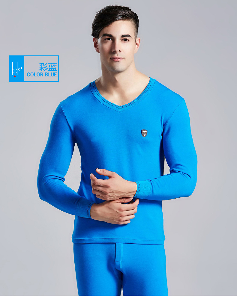 Palando đồ lót nhiệt nam phù hợp với lô hội dày xù mùa thu và mùa đông ấm áp áo len cotton mùa thu quần dài nam - Phù hợp với nóng lên bộ đồ thu đông nữ big size