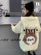 Girls' Mid-Length down Jacket 2025 New Winter Style Labubu Super Stylish Cotton Coat Children's Thickened Warm Outerwear