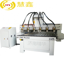 Floor heating module engraving machine one drag six head multi head relief engraving machine CNC automatic woodworking engraving machine