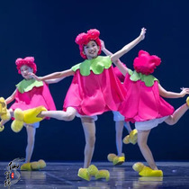 61 children acting out of service Xiaohos feet will sing Kindergarten Heqing Dance Costume Cartoon Performance Costumes