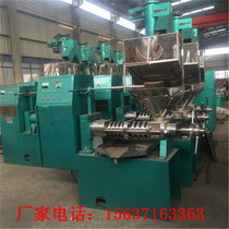 One year warranty 100 type automatic multi-function screw oil press Commercial large refining camellia oil machine