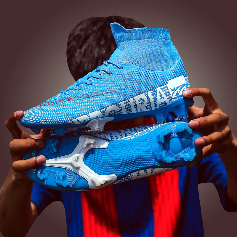 Messi Falcon X football shoes men's ag long nails TF short nails children adult students small plum professional training shoes