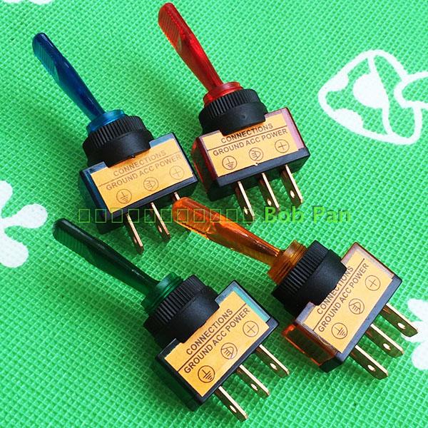 ASW-13D button on switch car retrofit switch 12V 20A