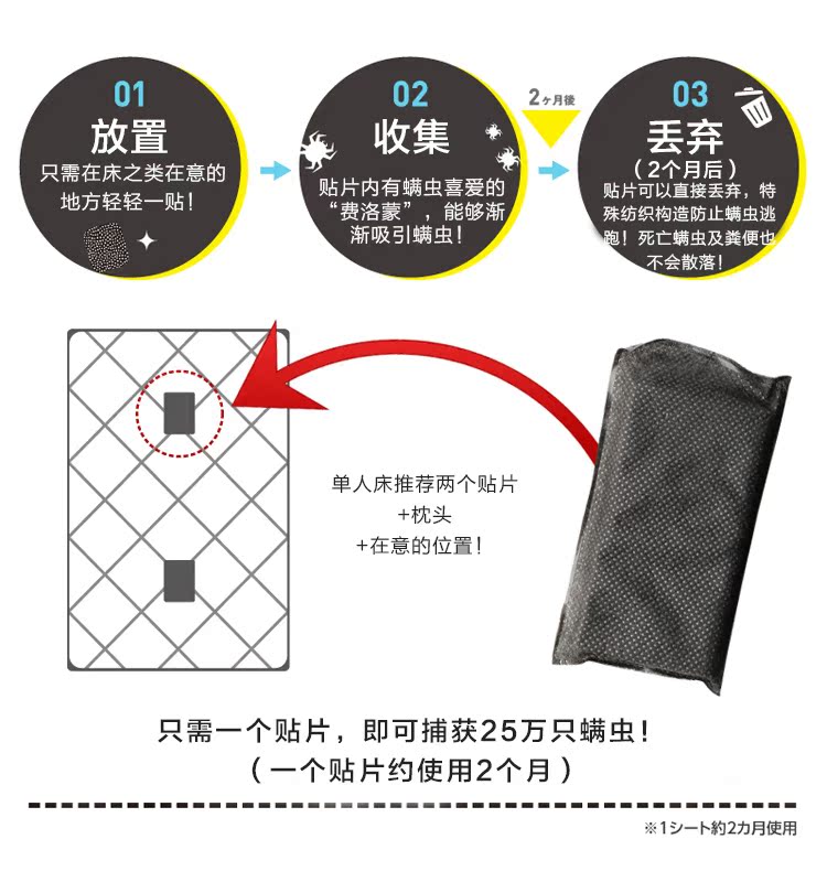 bình xịt kiến Nhật Bản E-smile ngôi nhà nhỏ màu đen ngoài 螨 miếng dán lên cào cào miếng dán chống mạt không lỗi 4 - Thuốc diệt côn trùng lọ xịt muỗi