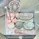 Подарочная коробка, косметическая база под макияж, комплект, набор, полный комплект, подарок на день рождения
