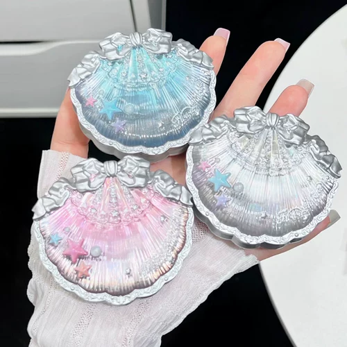 Hua Zhixiao Blush New Product Shell Pearl Series 2025 Новый горячий стиль пухлый цвет цветной палитра цветов