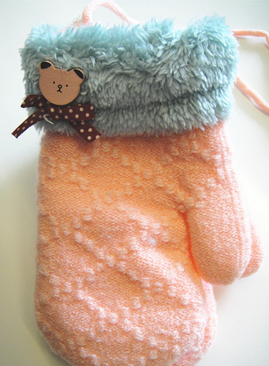 Gants pour fille en de laine - Ref 2150740 Image 4