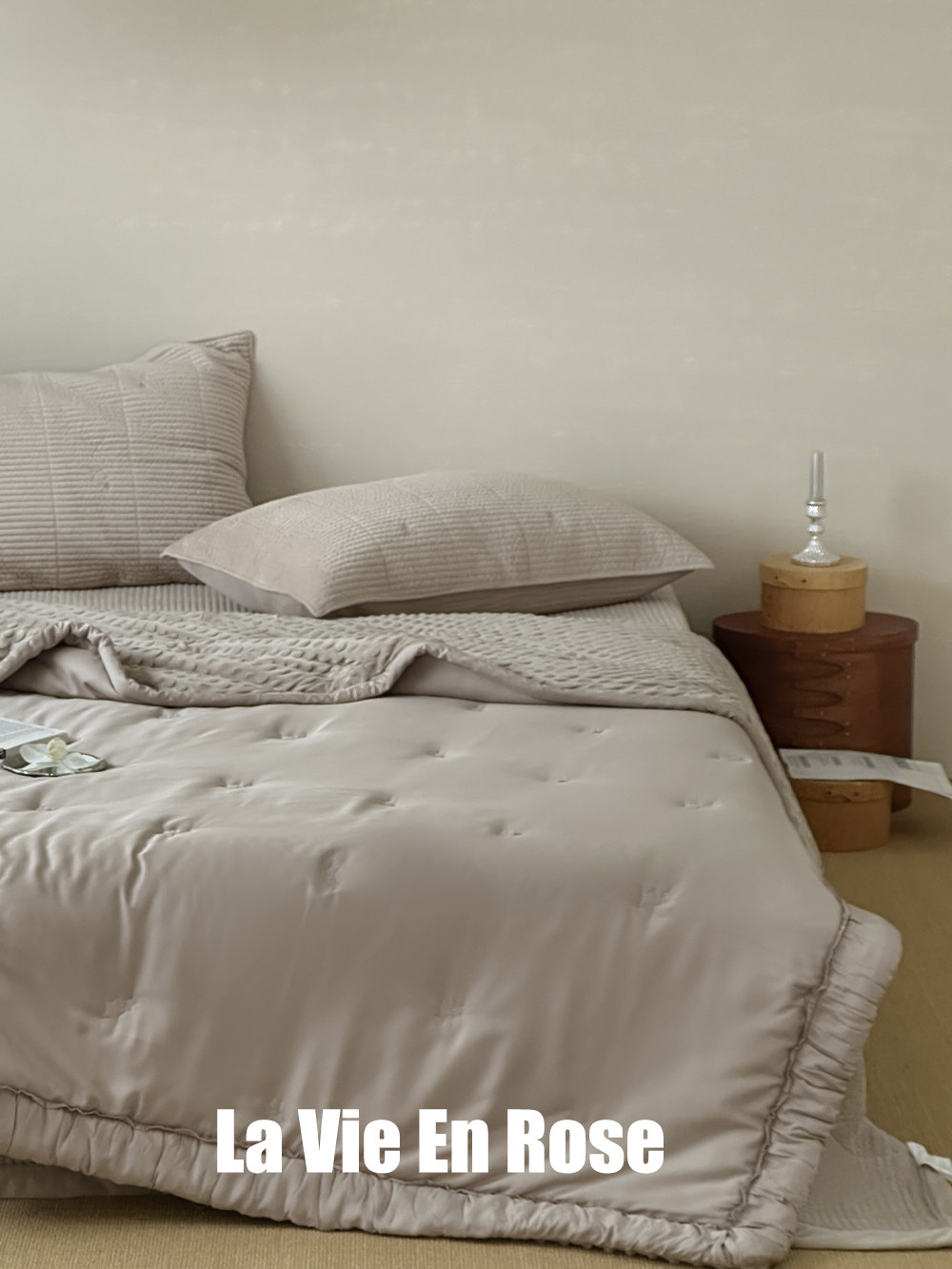 Корейский осенне-зимний комплект постельного белья из модала и тенсела с плюшем, 4 предмета, теплое стеганое покрывало для татами