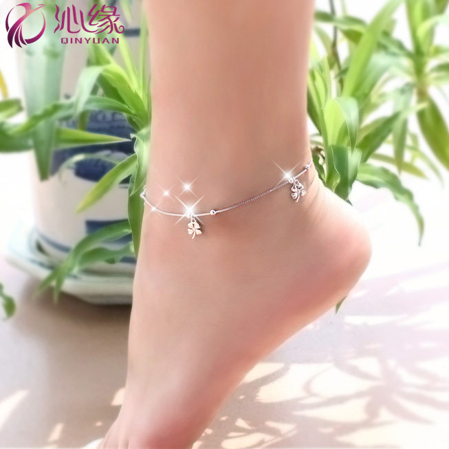 Chaine de cheville Femme en Argenterie - Ref 3102114 Image 1