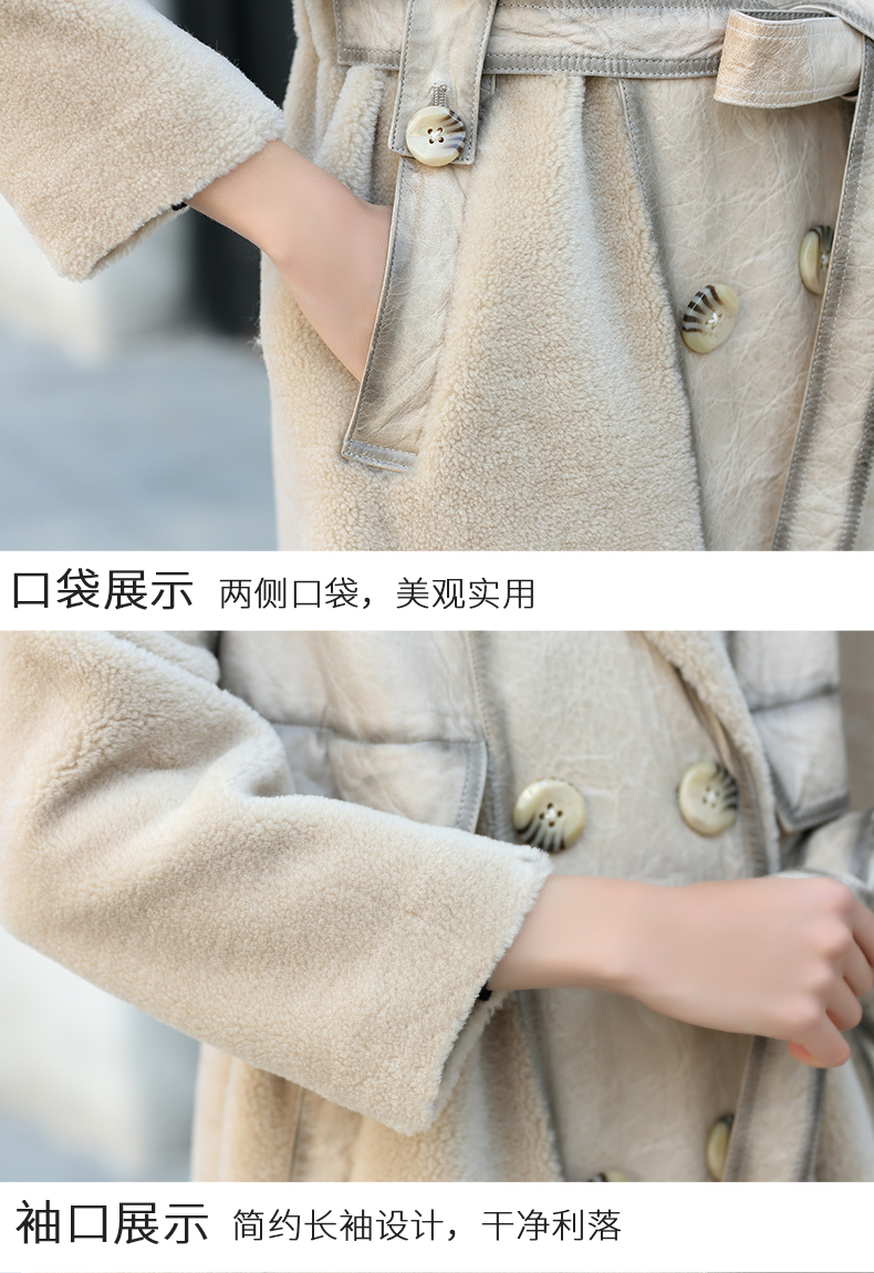 Manteau de fourrure femme XUESNROL    - Ref 3171935 Image 24