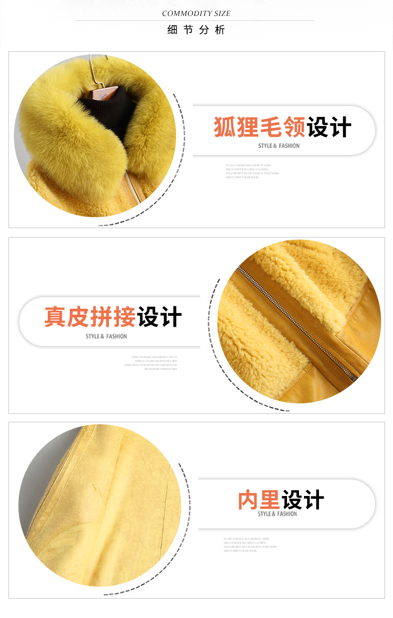 Manteau de fourrure femme XUESNROL    - Ref 3172977 Image 9