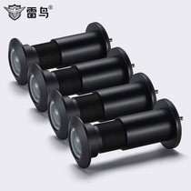 Thunderbird old-fashioned security door entry door metal cats eye plug hole universal home door HD black cats eye door mirror
