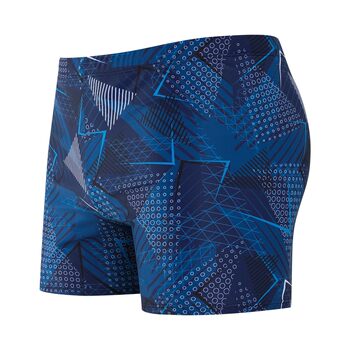 Yuteng men's swimming trunks three-point flat corner