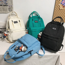 Day Department Lotte Jane about 100 lap square hand double shoulder bag male and female South Korean ulzzang original students school bag