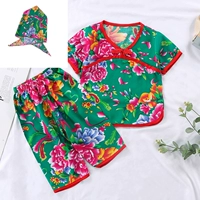 Зеленые штаны, платок