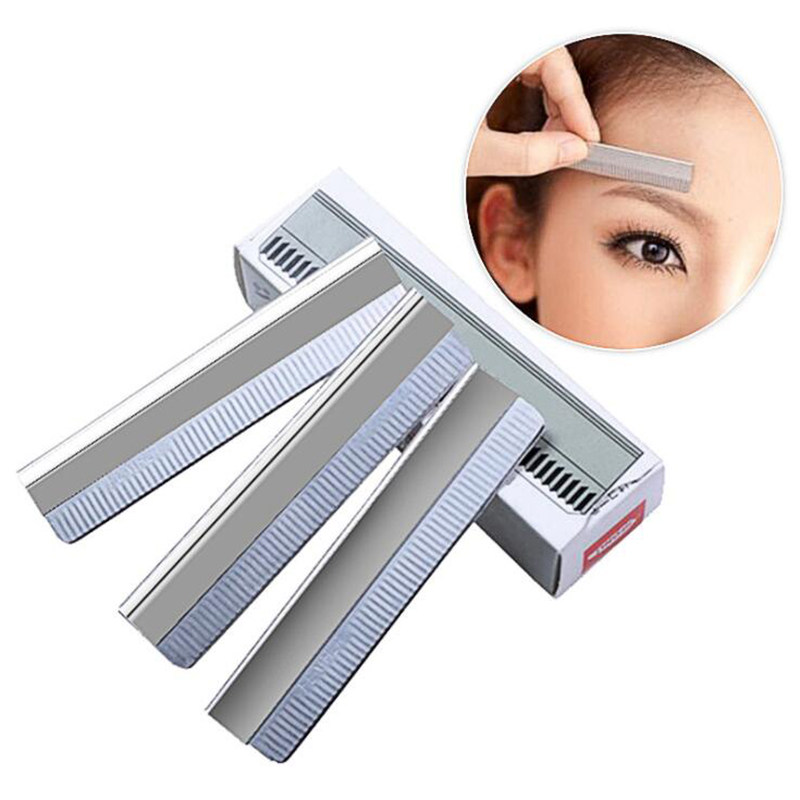 (10 eyebrow trimming blades)Beginners with novice men and women shaving eyebrow shaving blades Shaving Japan export quality