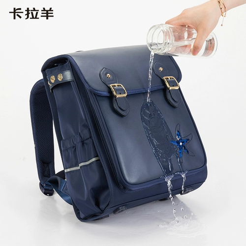 Школьный рюкзак, ранец со сниженной нагрузкой подходит для мужчин и женщин, 1234 года, защита позвоночника, тренд 2017