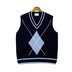 Áo phao nam cổ chữ V mùa thu chính hãng của Hàn Quốc áo len nam hàn quốc Dệt kim Vest