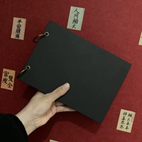 15x21cm Black Page Book 30 Division of Metable Gold Silver Pence