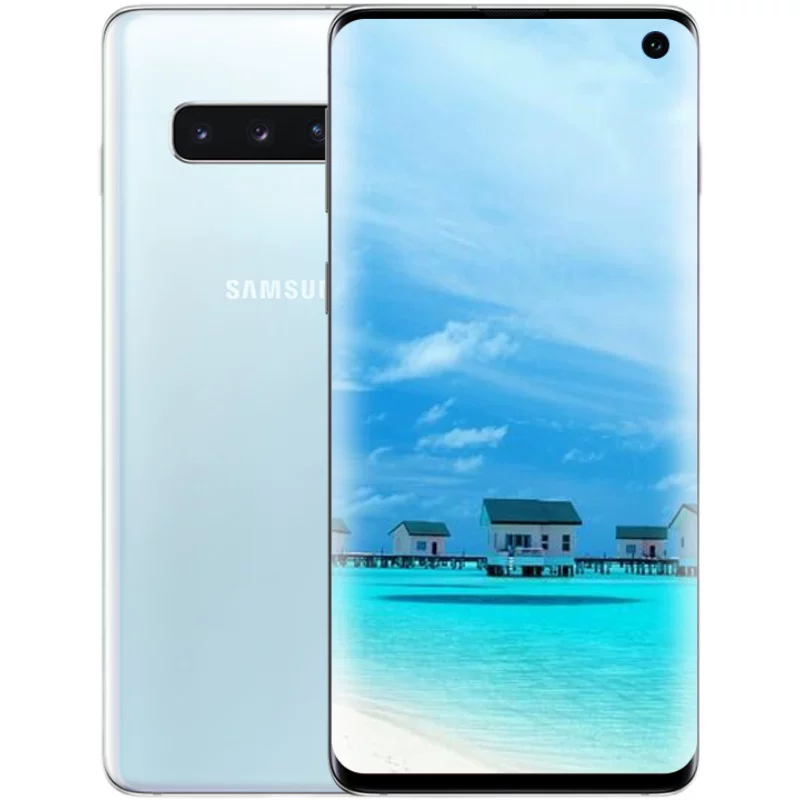 Смартфон Samsung/ Galaxy S10 SM-G9730 Полной сети 4G Изогнутый экран S10+ Национальный двойной SIM