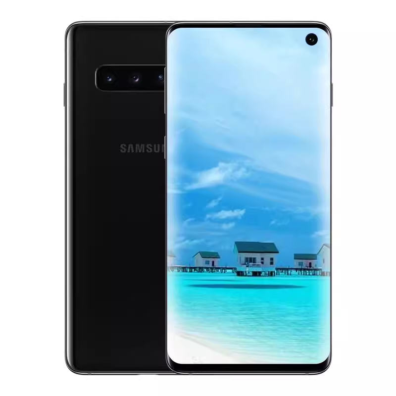 Смартфон Samsung/ Galaxy S10 SM-G9730 Полной сети 4G Изогнутый экран S10+ Национальный двойной SIM