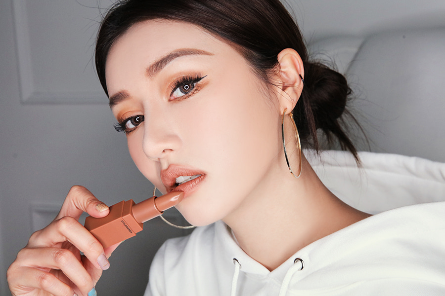 STYLENANDA Official 3CE MIP RECIPE Matte Lipstick Brick Red 909 Ăn bí ngô 116 - Son môi son mac 991