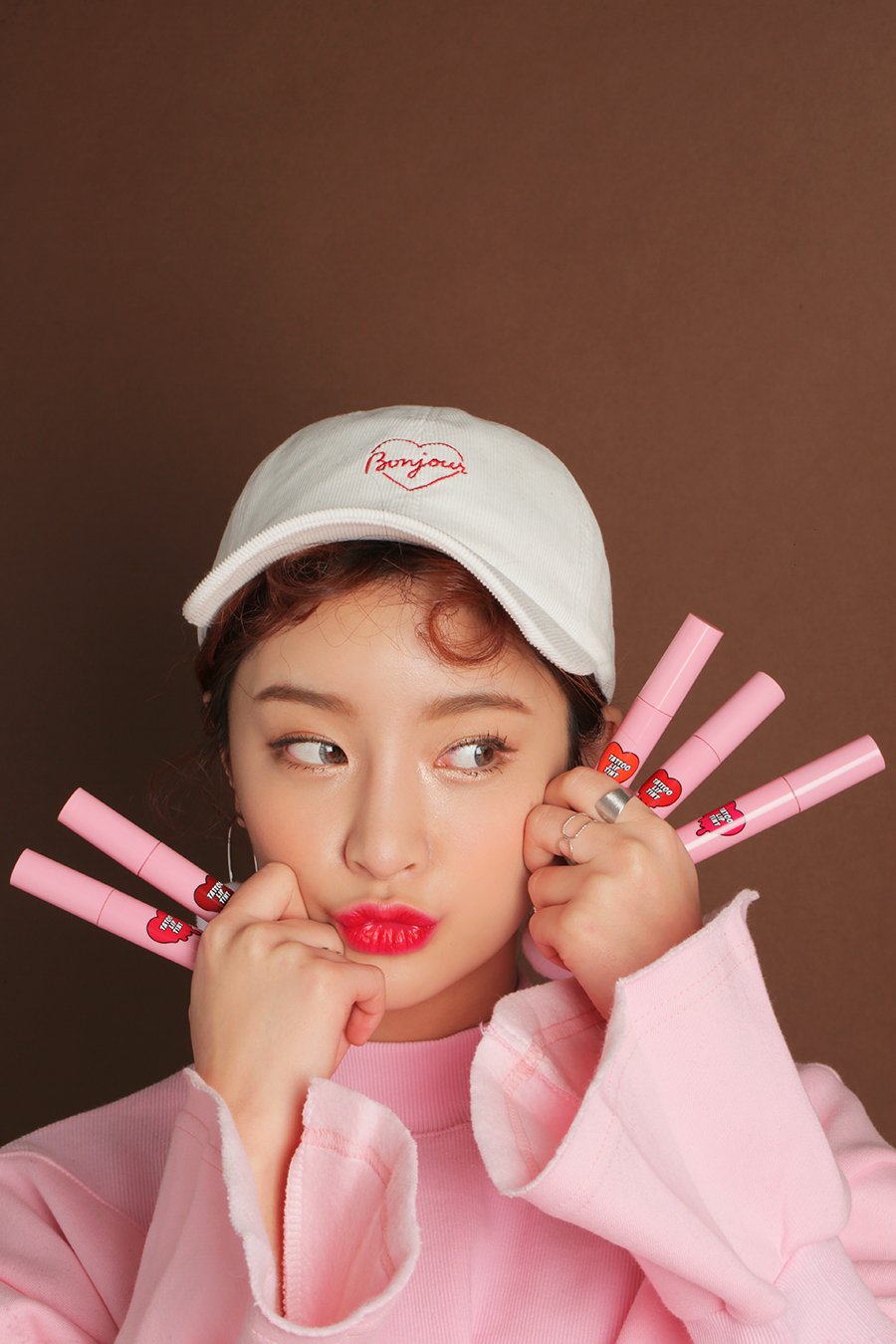 STYLENANDA Official 3CE TATTOO LIP TINT Trang điểm lâu trôi Lip Gloss - Son bóng / Liquid Rouge son bóng forever young